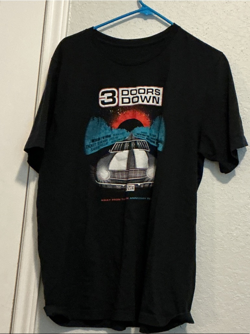 Black Graphic Band Tee - Men's Shirt